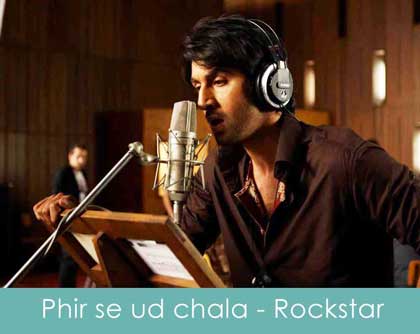 Sheet Music - Phir Se Udd Chala (Rockstar) Chords, Tabs, How to Play